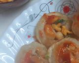 A picture of step 8 of Gol gappay 😋👍.