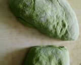 Foto langkah ke 3 dari resep Matcha red beans bread/Roti Matcha isi kacang merah.