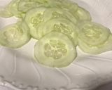Foto del paso 1 de la receta: Ensalada - Carpaccio de pepino, higos y ricotta