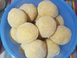 Bolas de patata rellenas de bacon y queso