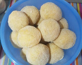 Foto del paso 7 de la receta: Bolas de patata rellenas de bacon y queso