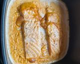 Lachs Sahne Gratin mit Spinat Rezeptschritt 4 Foto