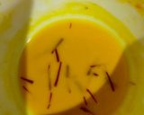 A picture of step 4 of Kesar elaichi shrikhand.