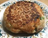 A picture of step 6 of Easy Pan-fried Daikon-mochi (White radish cake) with Oat Flour.