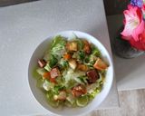 A picture of step 3 of Caesar Salad.