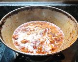 A picture of step 7 of RAJMA CURRY with EGGS.