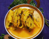 अरबी पत्ती की कढ़ी (Arbi patti ki kadhi recipe in hindi) रेसिपी चरण 9 फोटो