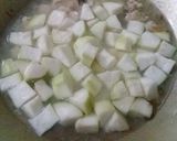 Foto langkah ke 3 dari resep Sup Labu Air.