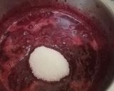 A picture of step 5 of Coconut berry pudding with Apple crumble Vegan.