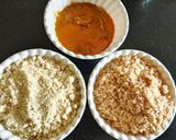 A picture of step 2 of High protein Healthy tasty unique peanut powder Ladoo.