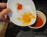 A picture of step 5 of Persian lamb kidneys with tomato sauce.