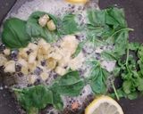 A picture of step 4 of My Garlic lemon,fennel fish dish & Veg. 😀.