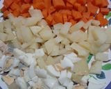 Foto del paso 1 de la receta: Ensalada de huevo, papa y zanahoria 🥚🥔🥕🥗