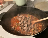 Foto del paso 4 de la receta: Arroz meloso con ternera y setas