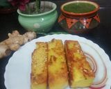 A picture of step 9 of Crispy besan sticks.