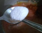 A picture of step 8 of Bhindi Chicken.