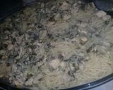 Foto del paso 6 de la receta: Fideos c/pollo al verdeo