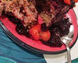 Foto del paso 4 de la receta: Mug cake de chocolate 🍫 y fresa 🍓