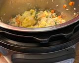 A picture of step 14 of Instant Pot Hibachi Fried Rice.