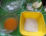 অরেঞ্জ পুদিনা মোজিতো ও(orange pudina mojito recipe in Bengali) রেসিপি ধাপ - 1 ছবি