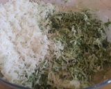 Foto del passaggio 2 della ricetta Sformato di riso agli spinaci con salsiccia dei nebrodi