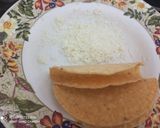 A picture of step 7 of Tangy Mexican tacos with hung Curd dip.