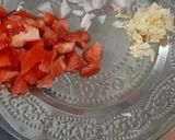 A picture of step 1 of Jhunka sabzi with Bajre ki Roti.