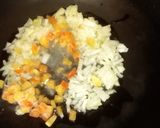 Pas rețetă Ciulama de pui cu legume 2 fotografie