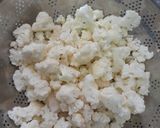 A picture of step 1 of Aloo Gobhi.