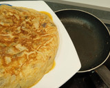 Foto del paso 7 de la receta: Tortilla de alcachofas y jamón serrano