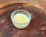 A picture of step 3 of Apple pudding.