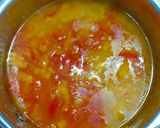 A picture of step 2 of Gujarati Daal.