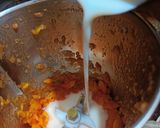 A picture of step 2 of Papaya Shake.