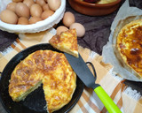 Foto del paso 8 de la receta: Quiche de tortilla de patata
