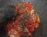 Foto langkah ke 2 dari resep Glandir sambel asem (daun ubi sambal asem).