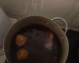 A picture of step 2 of Ofada rice and stew.