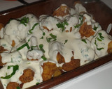 Foto del paso 4 de la receta: 🧀Coliflor empanada con salsa mozzarella