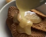 Foto del paso 11 de la receta: Tarta de queso quemada, con crumble de galletas, miel y chía