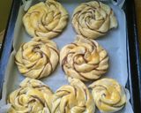 Mogyorókrémes csavart csiga recept fázis 9 fotója