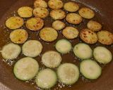 A picture of step 2 of Spaghetti with Zucchini and Ricotta Salata.