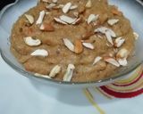 A picture of step 12 of Urad Dal Halwa.