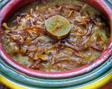 A picture of step 3 of Handi Haleem.