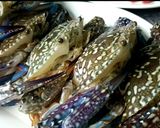 Gambar langkah 1 resipi Ketam Majerin Telur Masin || Salted Egg Crab.
