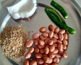 A picture of step 1 of Baingan ka salan.
