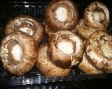 Foto del paso 2 de la receta Setas Portobello rellenas de chorizo y queso a modo de croquetas