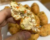 Foto langkah ke 4 dari resep Perkedel Tahu • Tahu Fantasi Goreng • Uenakk Poll bikin nagih 🤤.