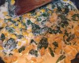 A picture of step 4 of Cheesy Corn Spinach Sandwich.