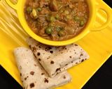 मशरूम मटर मसाला (Mushroom matar masala recipe in Hindi) रेसिपी चरण 3 फोटो