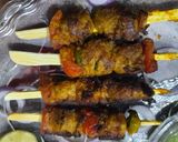 A picture of step 5 of Soya chunks tikka.