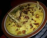 Foto langkah ke 8 dari resep Opor ayam tahu bumbu kuning.